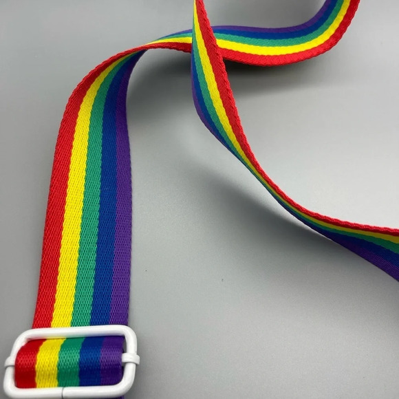 MADDEN Girl🌈Silver Parachute Overnighter Bag, Preowned, Hard to find! - Picture 9 of 16